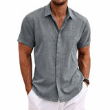 Mason | Linen Short Sleeve Shirt