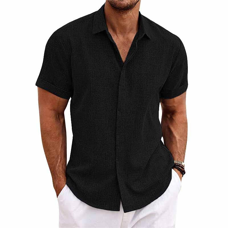 Mason | Linen Short Sleeve Shirt