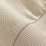 Oscar | Vintage Zip-Up Pullover with Geometric Design