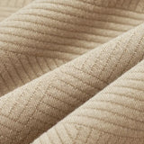 Oscar | Vintage Zip-Up Pullover with Geometric Design