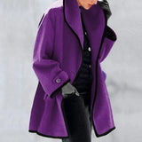 Amelia | Stylish Double-Breasted Wool Coat
