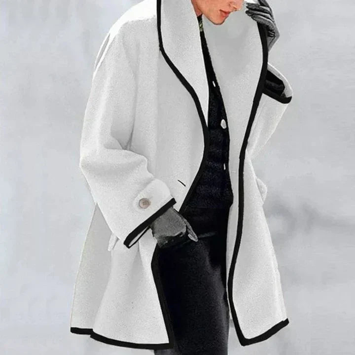 Amelia | Stylish Double-Breasted Wool Coat